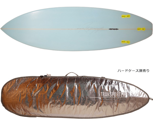 A-shape BLUE WALL Surfboard AN-TIモデル 中古ショートボード 6`0 fin/ハードケース No.96291459