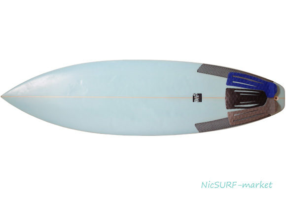 A-shape BLUE WALL Surfboard AN-TIモデル 中古ショートボード 6`0 No.96291459