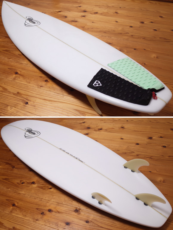 3Dimension 中古ショートボード 6`0 ST-A deck/bottom No.96291471