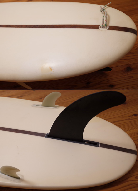 KI SURFBOARDS PLUMPYモデル 9`4 EPS 中古ロングボード tail (No.96291475)