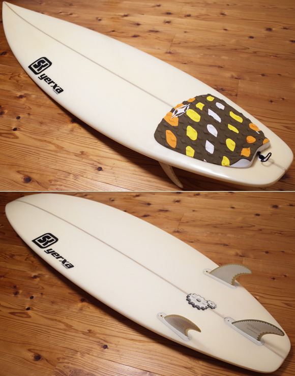 SK SURFBOARD SK06 中古ショートボード 6`4 deck/bottom No.96291485