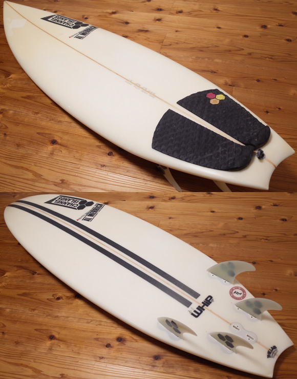 チャネルアイランドサーフボード アルメリック Black Flag Whip 中古ショートボード 5`9  deck/bottom No.96291486