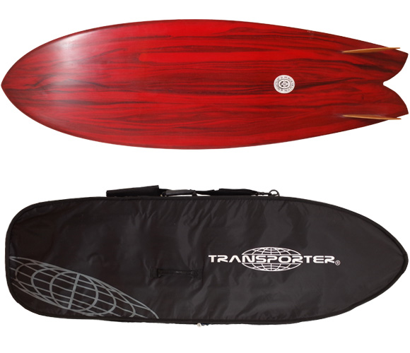 Neal Purchase Jnr Surfboards TWIN FISH 5`7 中古サーフボード ハードケース/option No.96291487