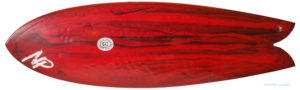 Neal Purchase Jnr Surfboards TWIN FISH 5`7 中古サーフボード deck-zoom No.96291487