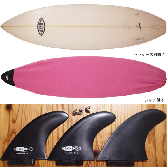 SHINTAROW SHAPES SHINNYサーフボード 中古ショートボード 6`3 fin/ニットケース No.96291489