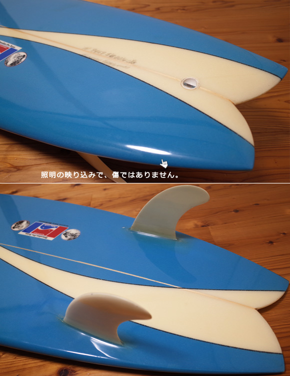 ハワイアンプロデザイン ドナルドタカヤマ / LARRY BERTLEMANN  中古TWIN FIN 5`6 tail-condition No.96291493