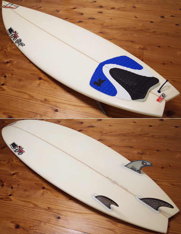 JS サーフボード 中古ショートボード 6`0 JAPAN MODEL deck/bottom No.96291508