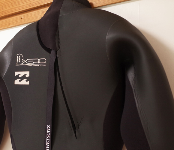 BILLABONG ビラボン ウェットスーツ 中古 5/3mm セミドライ メンズ back-condition No.96291515