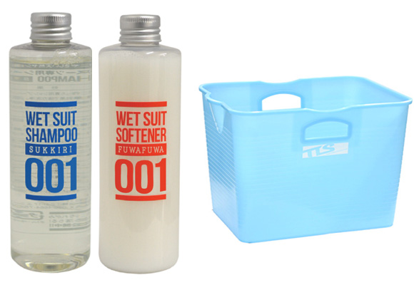 ウェットシャンプー&ソフナー「すっきりの素・ふわふわの素」、バケツ「TOOLS WATER BOX 」