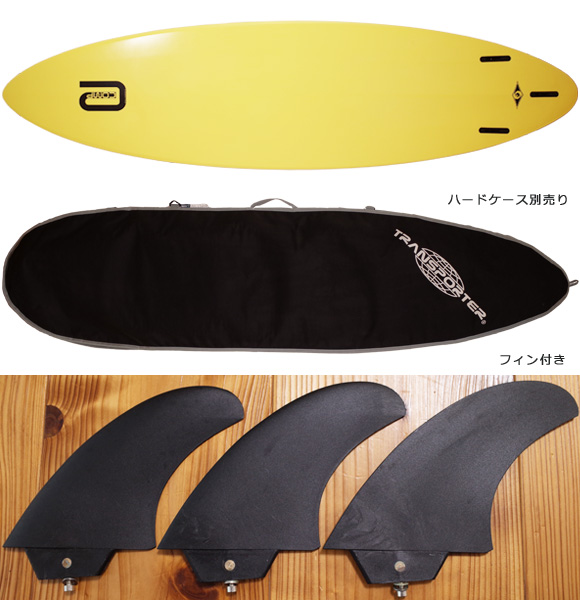 ビック サーフボード BIC SURF 中古ファンボード6`10 CTS  fin/ハードケースNo.96291518