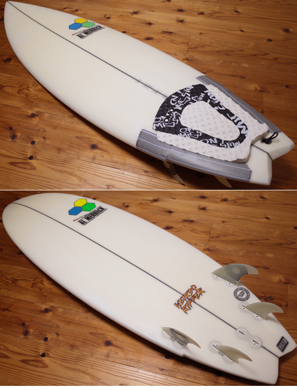 アルメリック WEIRDO RIPPER ウィアドーリッパー 5`7 中古ショートボード deck/bottom No.96291527