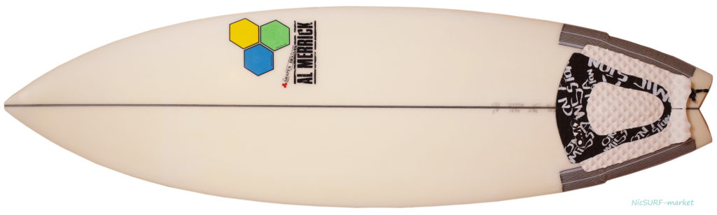 アルメリック WEIRDO RIPPER ウィアドーリッパー 5`7 中古ショートボード deck-zoom No.96291527