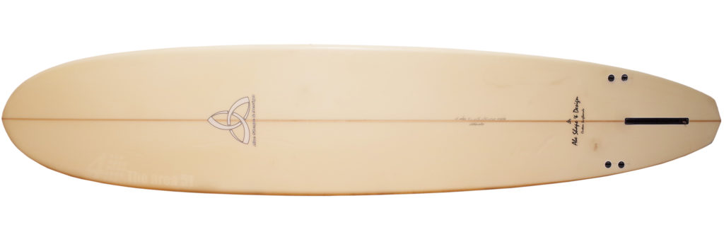 ASD (Abe Shape & Design)  中古ロングボード 9`1 ASYURA bottom-zoom No.96291531