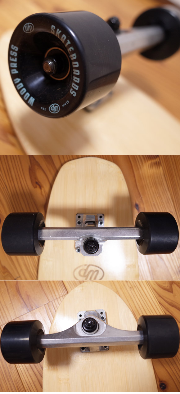 Woody Press ウッディプレス 中古スケートボード bamboo バンブー 28