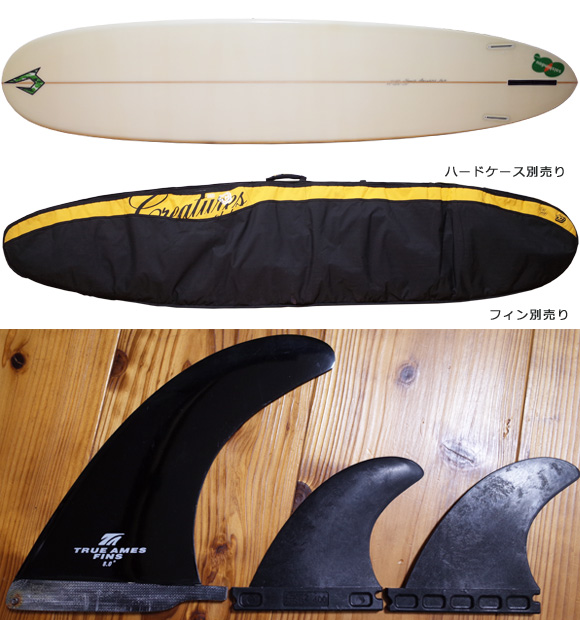 ジャスティスサーフボード  中古ロングボード 9`2 Classic Edition fin/ハードケース No.96291573