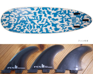 ソフテック SOFTECH Bomber ボンバー ボマー 中古ソフトボード 6`4 FCS2FIN No.96291580