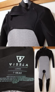 VISSLAウエットスーツ 中古 Seas Chest Zip 3/2mm フルスーツ メンズ inner-condition No.96291582