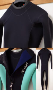 RIPCURL ウエットスーツ 中古 3/2mm フルスーツ レディース M 日本製 inner-condition No.96291583