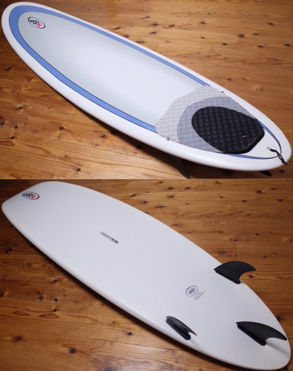 NSPサーフボード 中古ファンボード 7`6 EPOXY deck/bottom No.96291587