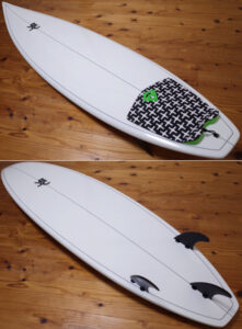 JBC ジェッフブッシュマンコセンプト 中古ショートボード 6`5 EPOXY deck/bottom No.96291590