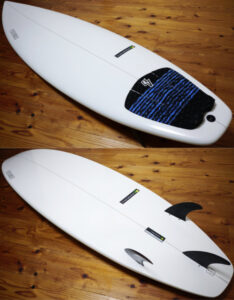 THREE WEATHER PERFORMER 中古ショートボード 6`6 deck/bottom No.96291594