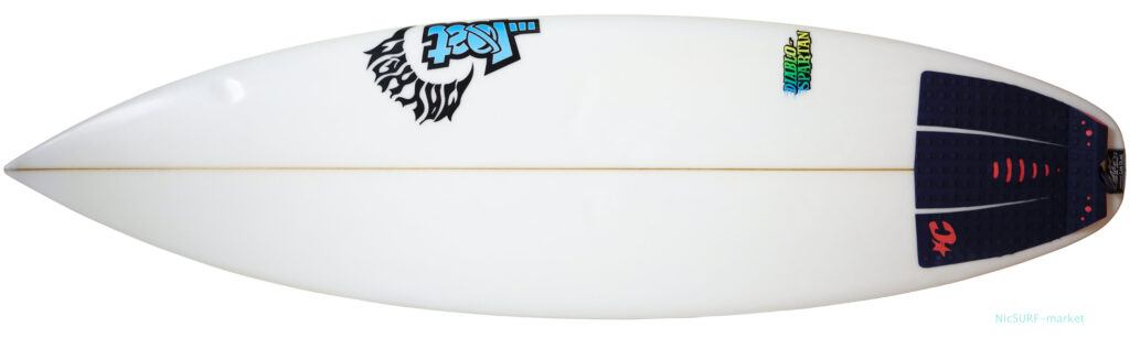 LOST DIABLO-SPARTAN 中古ショートボード 5`8 deck-zoom No.96291595