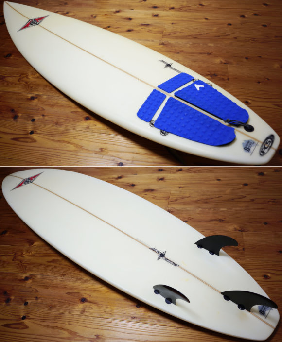 BEAR WATER UNIT 中古ショートボード 6`5 deck/bottom No.96291596