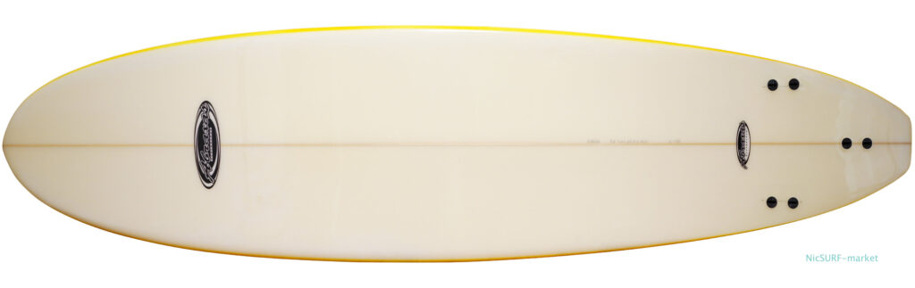 ABRAXAS SURFBOARD 中古ファンボード/ミッドレングス 7`2f bottom-zoom No.96291600