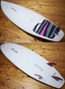 DOC Surf Prescriptions ドクサーフボード F-85 TUFLITE 中古ショートボード 6`1 deck/bottom No.96291603