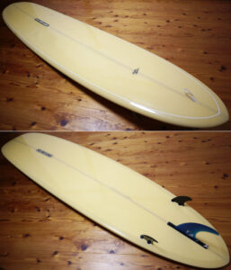 NO BRAND サーフボード 中古ロングボード 9`4 CUSTOM deck/bottom No.96291604