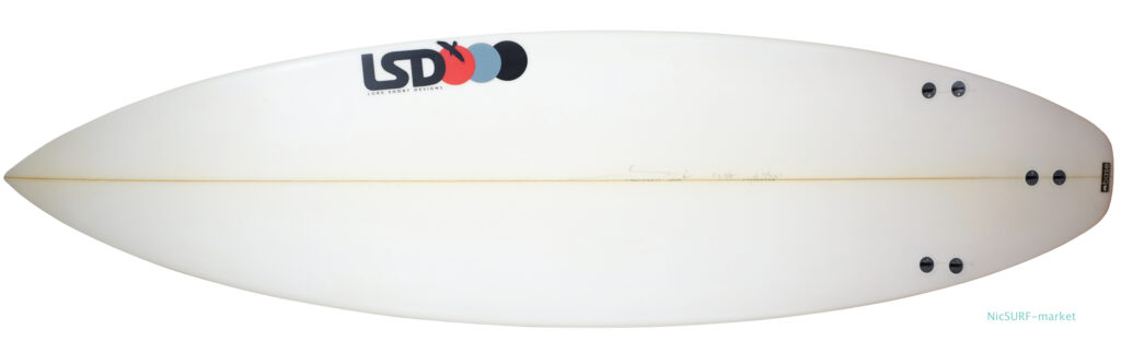 LSD (LUKE SHORT DESIGNS) 中古ショートボード 6`1 bottom-zoom No.96291605