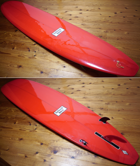 SURFBOARDS HAWAII × Greg Griffin 中古ロングボード 9`4 GLASS-JACK REEVES deck/bottom No.96291607