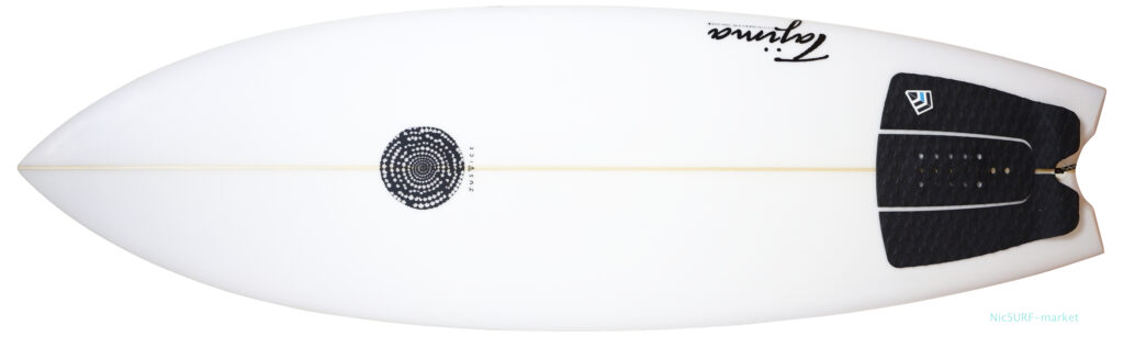 JUSTICE Surfboards オルタナティブ RAPTOR 中古ショートボード 5`7 deck-zoom No.96291609