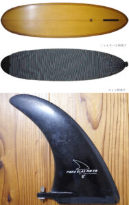 AC SHAPE 中古ミッドレングス 6`8f CUSTOM fin/ニットケース No.96291612