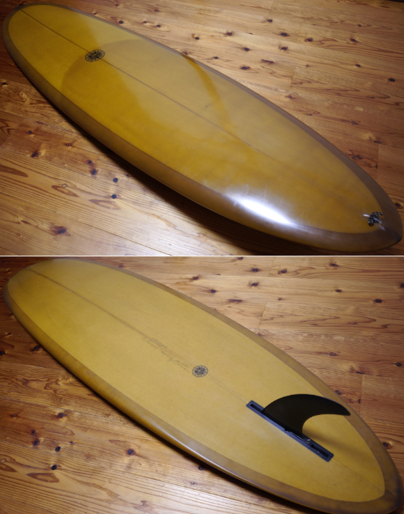 AC SHAPE 中古ミッドレングス 6`8f CUSTOM deck/bottom No.96291612