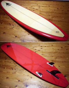 HARBOUR SURFBOARDS Turbo Banana 9`2 中古ロングボード deck/bottom No.96291613