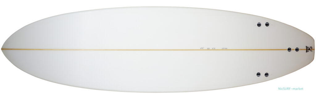 初心者 Reaction SURFBOARD 中古ファンボード 6`6f bottom-zoom No.96291614