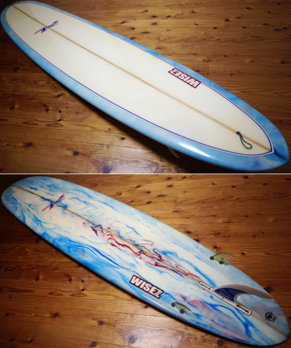 KEEN'S SURFBOARDS WISEZ 9`2 中古ロングボード deck/bottom No.96291615