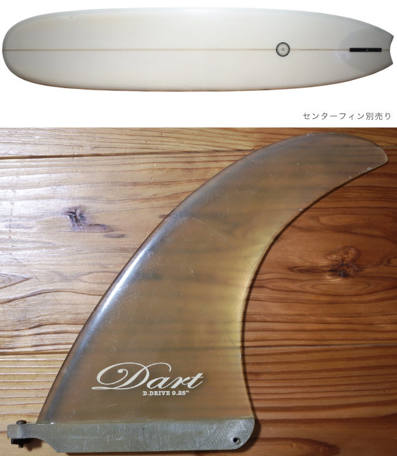 TUDOR SURFBOARD THE CRESCENT 9`4 中古ロングボード fin No.96291617