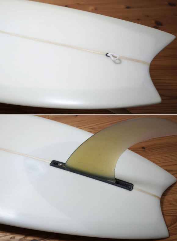 TUDOR SURFBOARD THE CRESCENT 9`4 中古ロングボード tail No.96291617