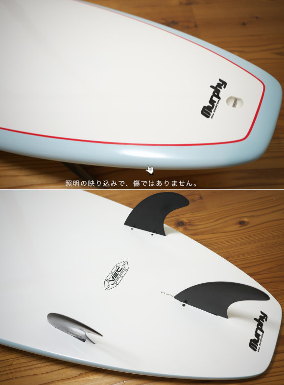 Murphy 中古ショートボード 6`3 tail No.96291624