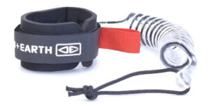 O&E BASIC WRIST COIL BLACK｜リストボディボード用リーシュ
