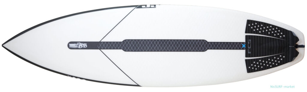JS サーフボード XERO Hyfi 2.0 EPS 中古ショートボード 5`10 deck-zoom No.96291630