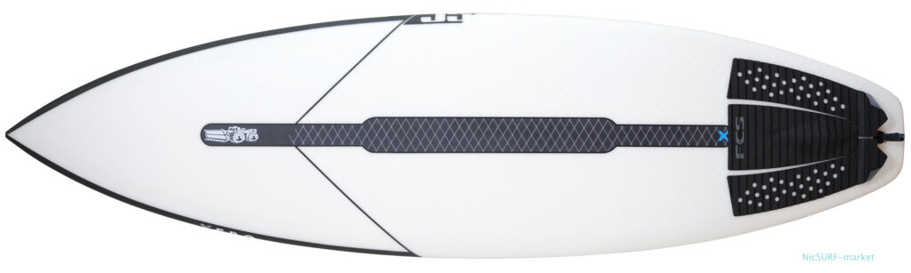 JS サーフボード XERO Hyfi 2.0 EPS 中古ショートボード 5`10 deck-zoom No.96291630