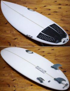 SHARP EYE シャープアイサーフボード HT2 中古ショートボード 5`10 deck bottom No.96291631