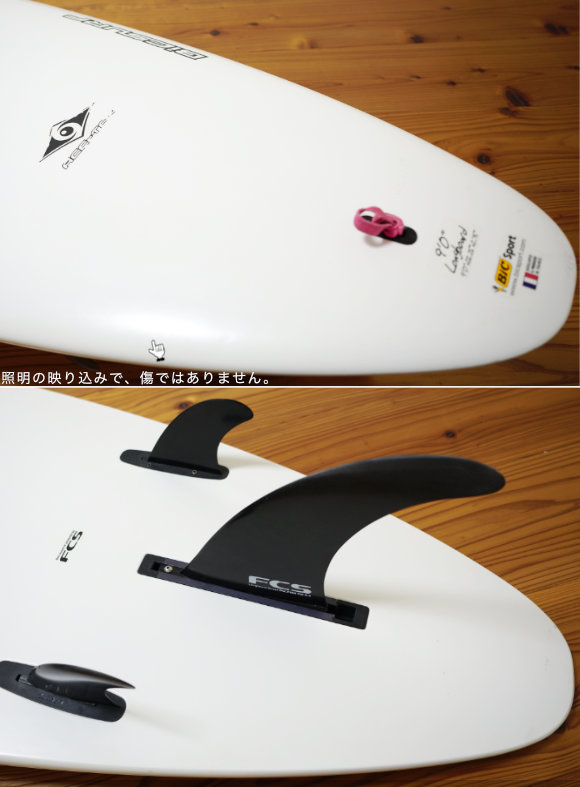 BIC SURF ビックサーフ ACE-TEC 9'0 中古ロングボード EPOXY tail No.96291633