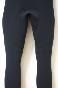 BILLABONG ロングチェストジップ 中古ウェットスーツ 3/2mm フルスーツ メンズ ML back under No.96291636
