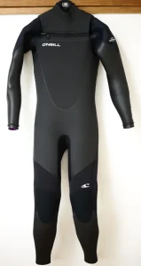 オニール SUPERFREAK チェストジップ 5/3mm セミドライ 中古ウェットスーツ メンズ L front No.96291638