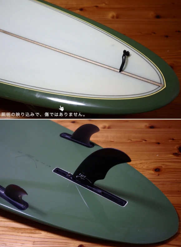 YU SURF CLASSIC 中古ロングボード 9`2 tail No.96291642