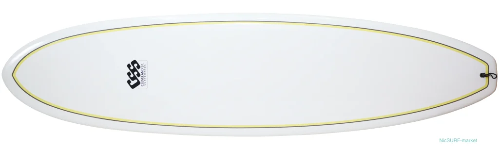 Cleveland Street Surfboards(CSS) 中古ファンボード6`10 EPOXY deck-zoom No.96291643